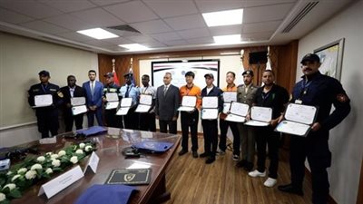 الداخلية تنظم دورة تدريبية في مجال الغوص والإنقاذ النهري بالتنسيق مع المنظمة الدولية للحماية المدينة ICDO