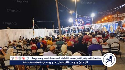 ليالي الفنون والأغاني القديمة تبهر الجماهير في دمياط الجديدة