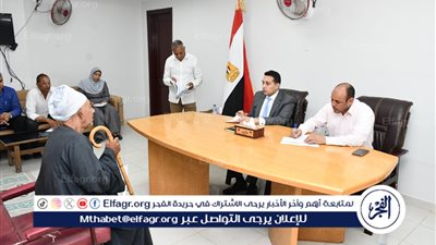 نائب محافظ الفيوم يبحث شكاوى أهالي أبشواي ويتفقد سير العمل بالمركز التكنولوجي بطامية لمتابعة ملف التصالح
