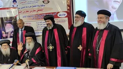 منح درجة الماجستير للباحث القمص بطرس بطرس جيد بتقدير امتياز 