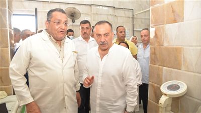 محافظ أسيوط يتفقد سير العمل بمستشفى الحميات بساحل سليم