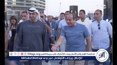 أحمد موسى عن جولة الرئيس السيسي ومحمد بن زايد بالعلمين: مشهد مبهر