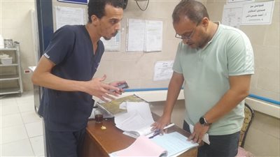 إحالة طبيبان ومشرفة تمريض بمستشفى ساحل سليم المركزي بأسيوط للتحقيق  