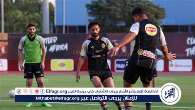 الأهلي يواصل تدريباته استعدادا لمواجهة المقاولون العرب في الدوري المصري 