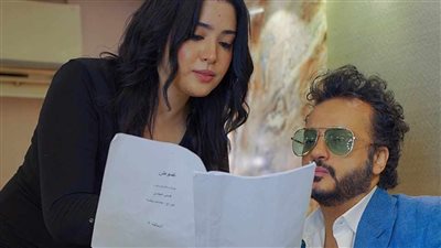 شاهد.. أحدث لقطات من كواليس مسلسل غموض (صور) 