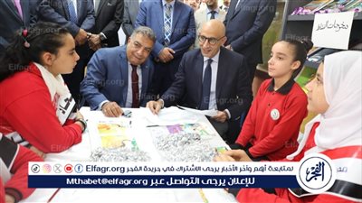 محافظ الدقهلية ووزير التعليم يتفقدان مدرسة الحصص الإبتدائية التابعة لمبادرة 