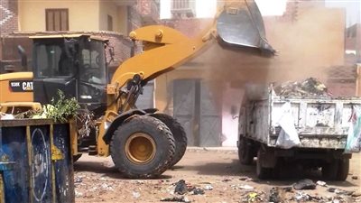 حمله مكبرة للنظافة العامة ورفع 356 طن بمدن ومراكز أسوان
