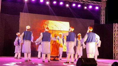 فرقة أسوان للفنون الشعبية تشارك بمهرجان 