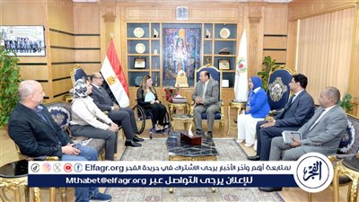 تفاصيل زيارة وفد المجلس القومي للأشخاص ذوي الإعاقة لجامعة المنصورة