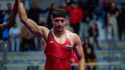 أولمبياد باريس.. محمد جبر يصعد لنصف نهائي المصارعة الرومانية
