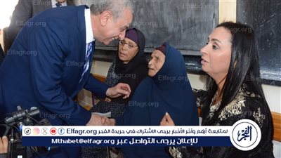 محافظ الغربية برفقه وزراء التضامن والعمل يتفقدون القافلة الطبية المتكاملة لصناع الخير 