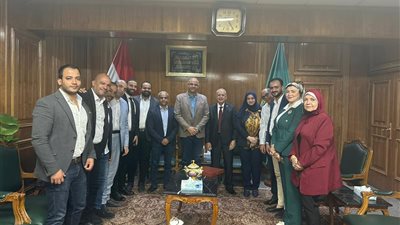 محافظ القليوبية يستقبل مجلس إدارة نقابة المهندسين لبحث التعاون المشترك