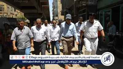 محافظ المنيا يتابع حالة الشوارع بالعاصمة حملات إزالة الإشغالات 