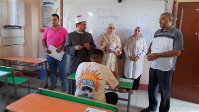 انطلاق امتحانات الشهادات الابتدائية والإعدادية والقراءات للدور الثاني في هدوء واستقرار 