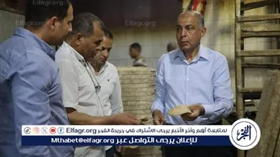 محافظ المنيا: ضبط 98 مخالفة خلال حملات تفتيشية تموينية مكبرة على المخابز في أبو قرقاص