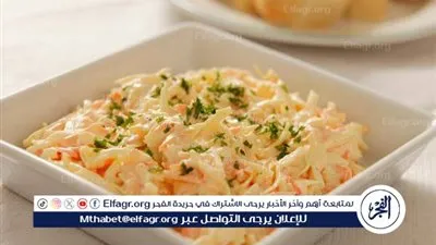 طريقة عمل سلطة الملفوف بالمايونيز.. حضرها بكل سهولة في بيتك