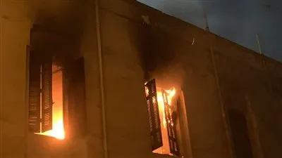 السيطرة على حريق هائل نشب في كلية الزراعة بالمنوفية