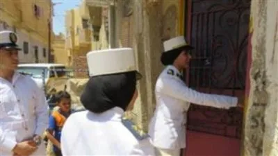 الداخلية توجه قوافل إنسانية وطبية بالوادي الجديد