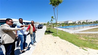وزير الإسكان يتفقد اللمسات الأخيرة للانتهاء من تنفيذ فرع توثيق مدينة العلمين الجديدة المميز 