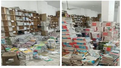 ضبط 6 آلاف نسخة من الكتب التعليمية دون تفويض بالمخالفة للقانون داخل مكتبة بالقليوبية