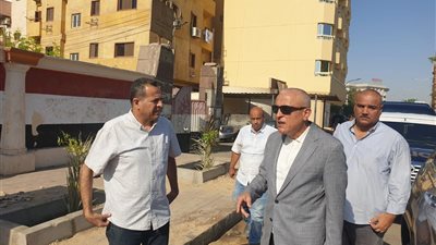 خلال جولته.. محافظ الأقصر إنشاء (40) حوض زرع للحفاظ على المظهر الحضاري