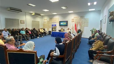 صور.. مكتبة مصر العامة بالأقصر تنظم ندوة بعنوان الألعاب الشعبية الفولكلورية