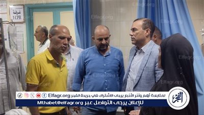 انتظام سير العمل بمستشفى إيتاي البارود وعدم تأثرها بحريق شركة الكهرباء (صور)