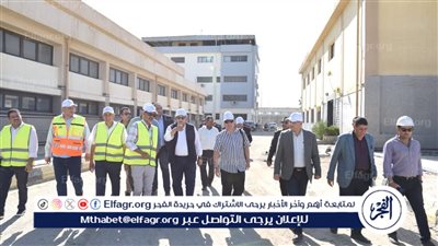 رئيس القابضة للمياه ورئيس مياه الفيوم يناقشان مشروعات حياة كريمة