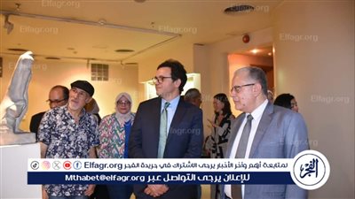 وزير الثقافة يتفقد 
