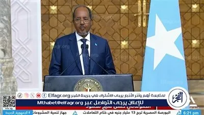 الرئيس الصومالي: مصر حليف تاريخي لنا.. وتساندنا دائما