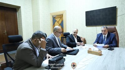 نقيب المحامين يجتمع بممثلي عدة شركات متخصصة في التحول الرقمي