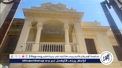 محافظ الدقهلية يتفقد التجهيزات الجارية بمكتبة مصر بقصر العزب في قرية دماص 