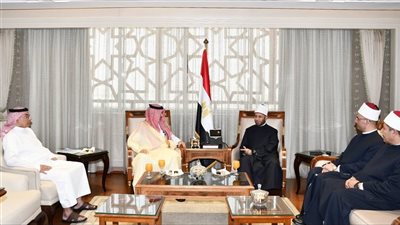 وزير الأوقاف يستقبل سفير المملكة العربية السعودية بالقاهرة