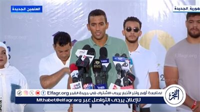 أحمد الجندي من العلمين: حطمت الرقم الأولمبي القياسي العالمي مرتين وأفتخر بذلك 