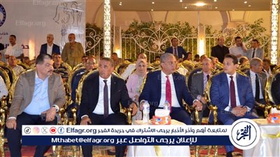 محافظ الفيوم يشهد احتفالية زفاف 50 عروسة من غير القادرات (صور)