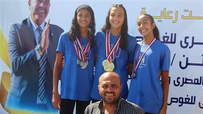 المريخ يحصد مراكز متقدمة في بطولة بورسعيد الصيفية للسباحة بالزعانف 