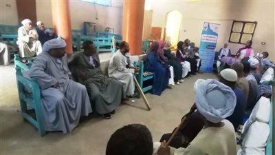 ندوات توعوية لتعزيز قدرات المرأة معيشيا بقرى حياة كريمة بأسوان