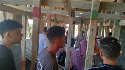 هندسة المنصورة الجديدة في زيارة ميدانية لأحد المواقع الهندسية بمدينة جمصة