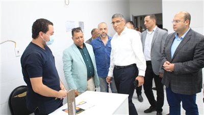 محافظ الجيزة يفاجئ مستشفى أم المصريين للاطمئنان على تقديم الخدمات الصحية