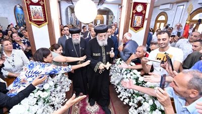 البابا تواضروس يهنىء أبناء الكنيسة القبطية بعيد السيدة العذراء