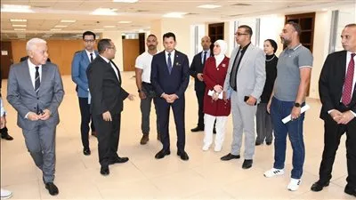 وزير الشباب يوافق علي تأثيث صالة للياقة البدنية بالجهاز المركزي للتنظيم والإدارة بالعاصمة الإدارية الجديدة