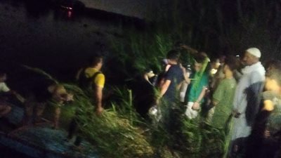 انتشال جثمان الطالب الثاني من بحر منيل العروس بالمنوفية 