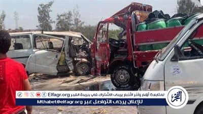  حبس سائق التريلا المتسبب في حادث تصادم عدة سيارات بالفيوم