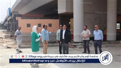 نائب محافظ بني سويف يتفقد مشروع موقف السيارات أسفل محور عدلي منصور