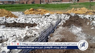 إزالة 3 حالات تعد بالبناء على الأراضي الزراعية بالفيوم 
