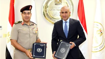 قيادة قوات الدفاع الشعبى والعسكرى توقع بروتوكول تعاون مع وزارة التربية والتعليم والتعليم الفنى 