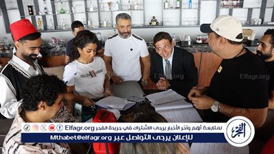 أيتن عامر وإسلام إبراهيم والليثي ونور قدري من كواليس فيلم 