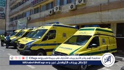 مصرع شخص وإصابة آخر في حادث انقلاب سيارة ربع نقل بالفيوم