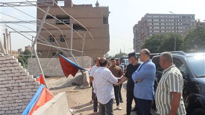 محافظ القليوبية يتابع أعمال إزالة الإشغالات والتعديات بترعة الشابوري بشبرا الخيمة