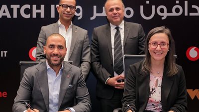 ڤودافون مصر تجدد شركتها مع منصة WATCH IT لتعزيز ريادتها في توفير اكبر محتوى ترفيهي لعملائها
